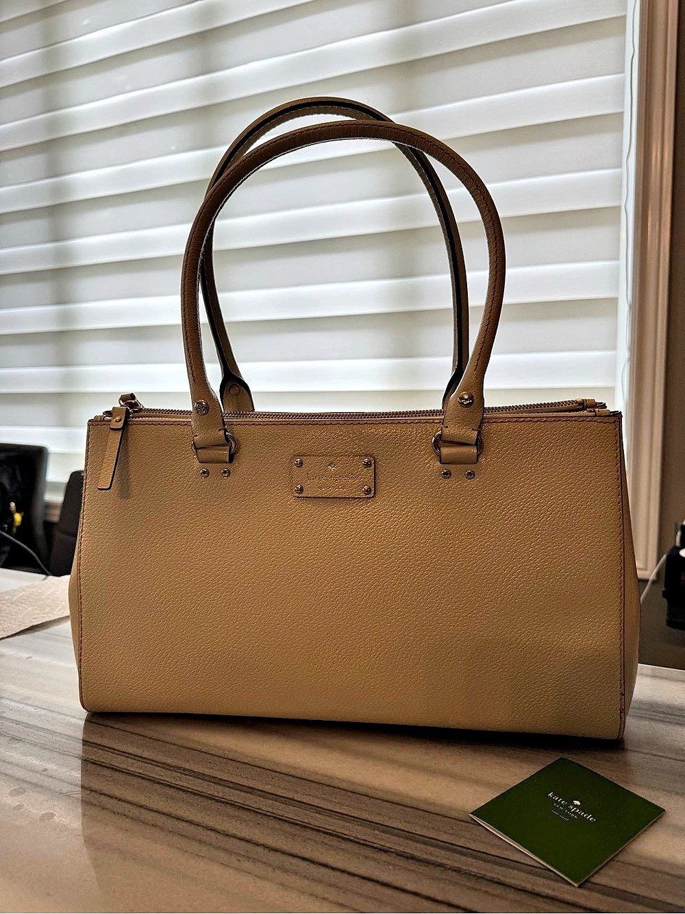 Kate Spade Wellesley Tote - cream colour